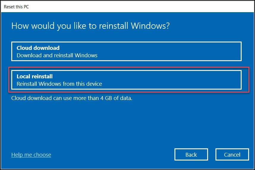 将Windows 10虚拟机重置为箱外体验(OOBE)