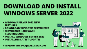 下载并安装Windows Server 2022