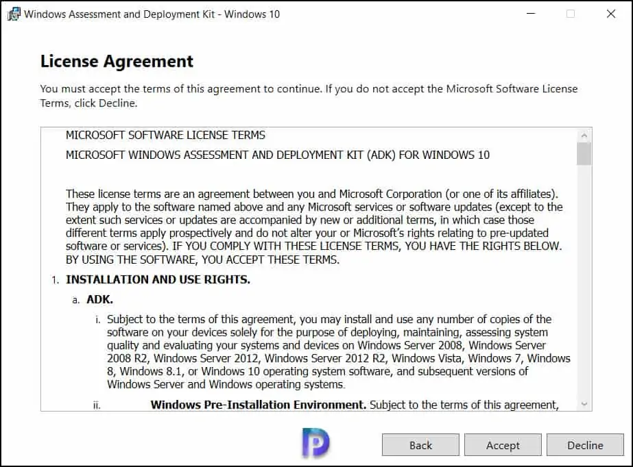Windows Server 2022 ADK安装