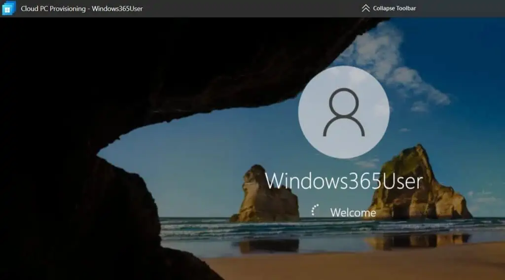 欢迎您~Windows 365中的云PC