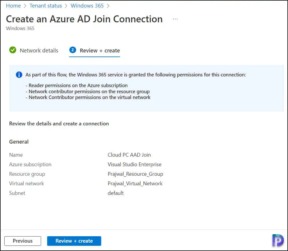 欢迎您~云PC Azure AD加入连接