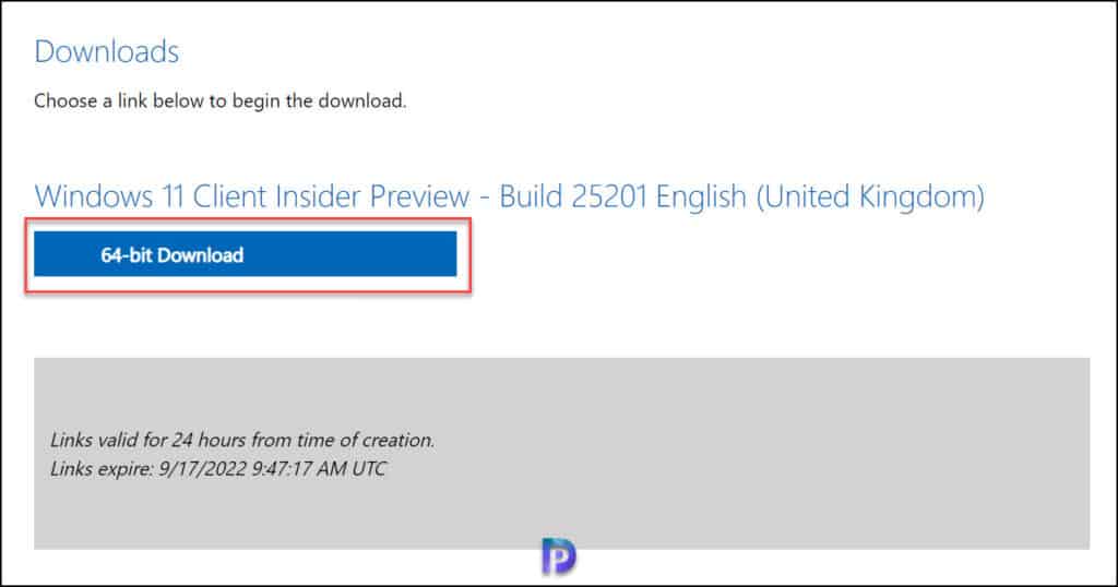 下载Windows Insider预览ISO