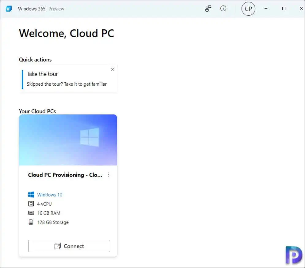 使用Windows 3欢迎您~65应用程序连接云PC