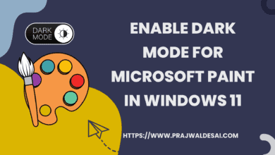 Enable Dark Mode for Microsoft Paint in Windows 11