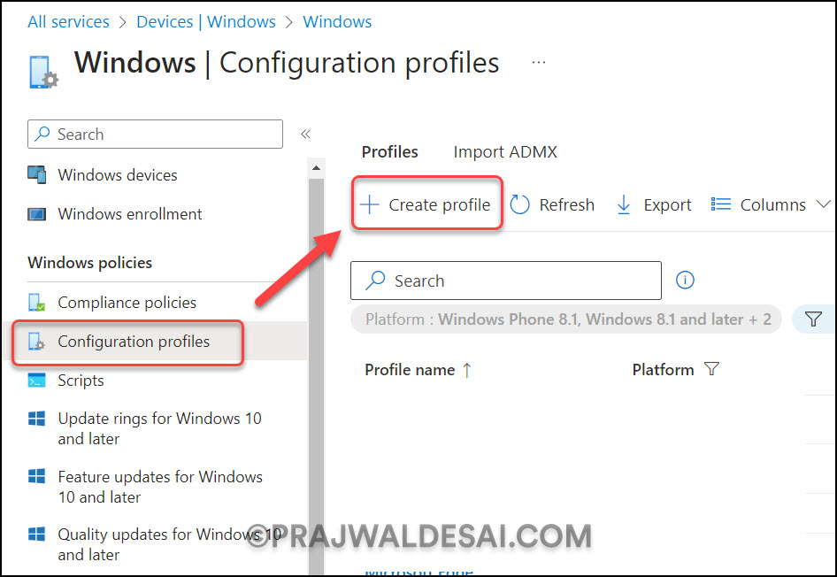 Create Configuration Manager to Enable Screen Saver on Windows using Intune