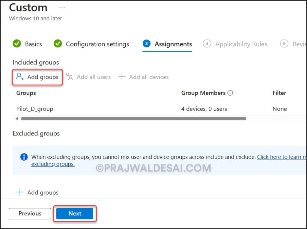 Create a Windows Local Admin Account using Intune